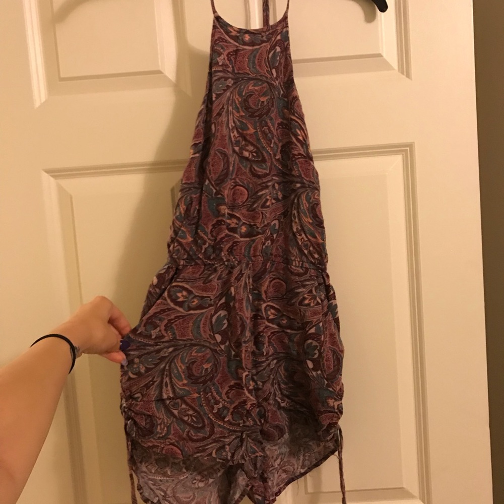 Backless Romper